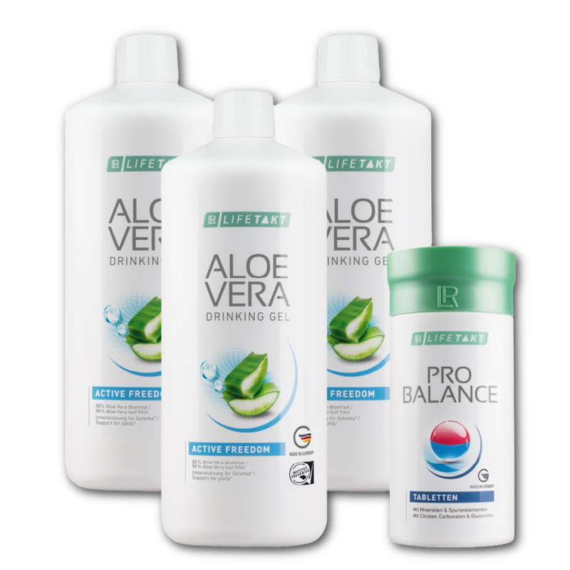 LR Aloe Vera Freedom 3 lahve a Pro Balance, ABO 3měsíční kúra